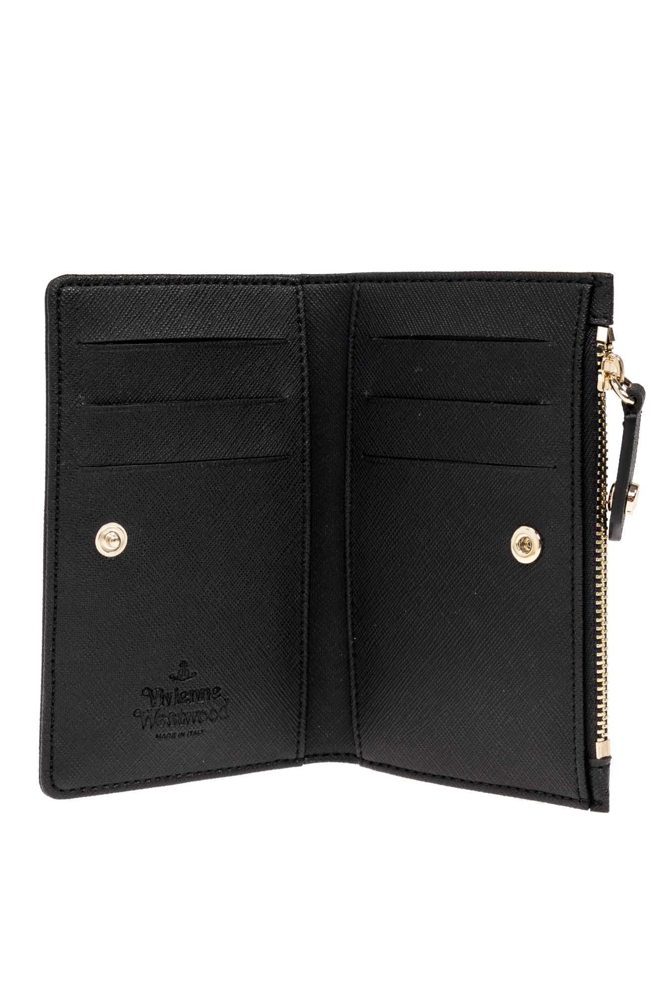 Vivienne Westwood Medium Zip Wallet | Black | FARFETCH